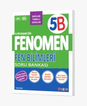 ***YENİ ÜRÜN***FENOMEN 5 FEN BİLİMLERİ (B) SORU BANKASI
