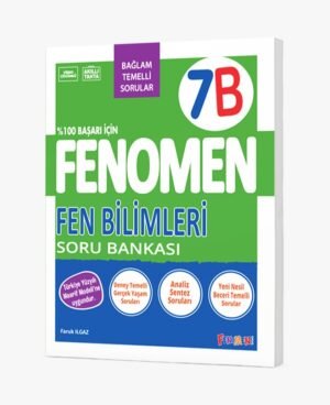 ***YENİ ÜRÜN*** FENOMEN 7 FEN BİLİMLERİ (B) SORU BANKASI