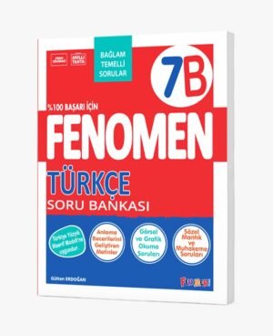 ***YENİ ÜRÜN***FENOMEN 7 TÜRKÇE (B) SORU BANKASI
