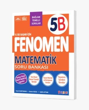 ***YENİ ÜRÜN***FENOMEN 5 MATEMATİK (B) SORU BANKASI