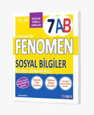 ***YENİ ÜRÜN***FENOMEN 7 SOSYAL BİLGİLER (A-B) SORU BANKASI