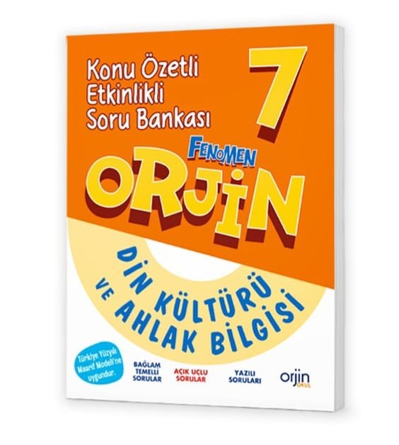 ***YENİ ÜRÜN***ORJİN 7 DİN KÜLTÜRÜ KONU ÖZETLİ ETKİNLİKLİ SORU BANKASI