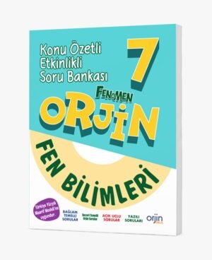 ***YENİ ÜRÜN***ORJİN 7 FEN BİLİMLERİ KONU ÖZETLİ ETKİNLİKLİ  SORU BANKASI