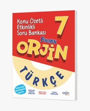 ***YENİ ÜRÜN***ORJİN 7 TÜRKÇE KONU ÖZETLİ ETKİNLİKLİ  SORU BANKAS