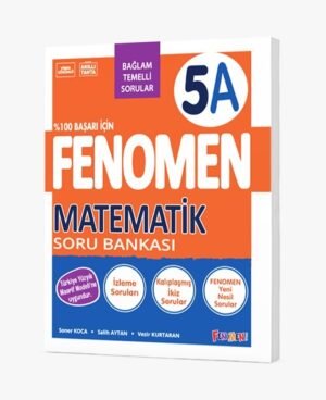 ***YENİ ÜRÜN***FENOMEN 5 MATEMATİK (A) SORU BANKASI