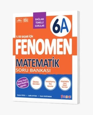 ***YENİ ÜRÜN*** FENOMEN 6 MATEMATİK (A) SORU BANKASİ