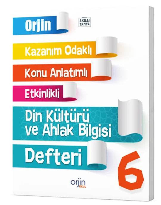 6 Din Kültürü Ve Ahlak Bilgisi Akıllı Defter