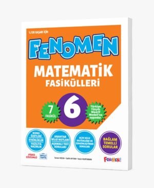 ***YENİ ÜRÜN***FENOMEN 6 MATEMATİK FASİKÜLLERİ (TOPLAM 6 FASİKÜL)