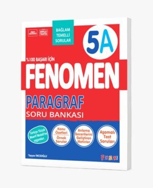 ***YENİ ÜRÜN***FENOMEN 5 PARAGRAF (A) SORU BANKASI