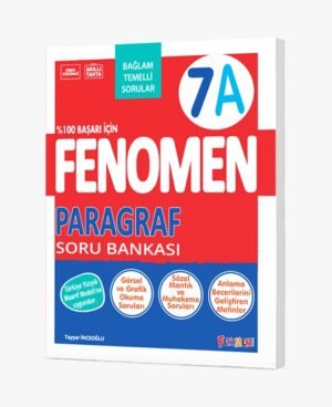 ***YENİ ÜRÜN***FENOMEN 7 PARAGRAF (A) SORU BANKASI