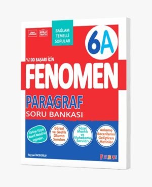 ***YENİ ÜRÜN***FENOMEN 6 PARAGRAF (A) SORU BANKASI