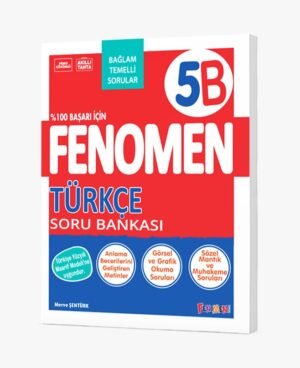 ***YENİ ÜRÜN***FENOMEN 5 TÜRKÇE (B) SORU BANKASI