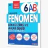 ***YENİ ÜRÜN***FENOMEN 6 DİN KÜLTÜRÜ VE AHLAK BİLGİSİ (A-B) KONU ÖZETLİ SORU BANKASI