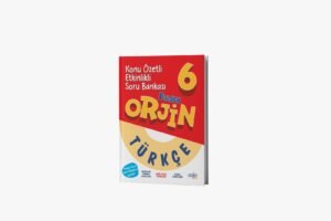***YENİ ÜRÜN***ORJİN 6 TÜRKÇE KONU ÖZETLİ SORU BANKASI