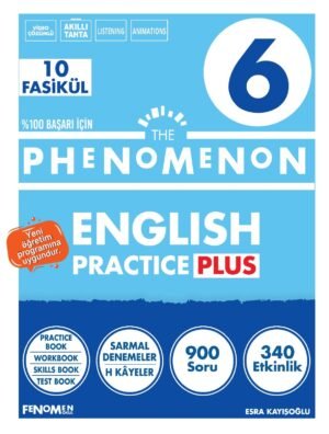 ***YENİ ÜRÜN***FENOMEN 6 THE PHENOMENON ENGLISH PRACTICE PLUS (10 FASİKÜL)