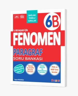***YENİ ÜRÜN***FENOMEN 6 PARAGRAF (B) SORU BANKASI