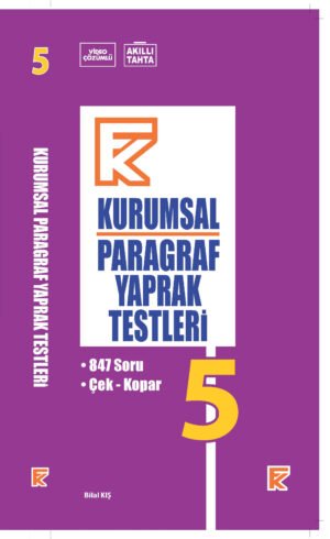 FK 5 KURUMSAL PARAGRAF YAPRAK TESTLERİ