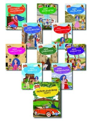 AY ÇOCUK - HİKAYE SETİ ADANIN VOSVOSU (10 KİTAP + D.S.) (3.SINIF)