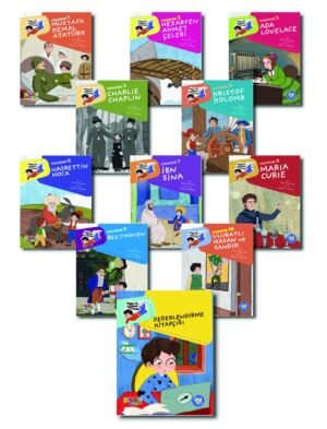 AY ÇOCUK - HİKAYE SETİ GÜNEYİN TARİHE YOLCULUĞU (10 KİTAP + D. S.) (4.SINIF)
