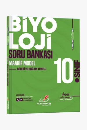 KONDİSYON - VİRTÜÖZ 10.SINIF BİYOLOJİ SORU BANKASI