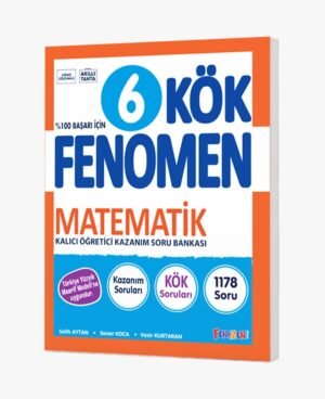 ***YENİ ÜRÜN***FENOMEN 6 KÖK MATEMATİK SORU BANKASI