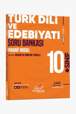 KONDİSYON - VİRTÜÖZ 10.SINIF TÜRK DİLİ VE EDEBİYATI SORU BANKASI