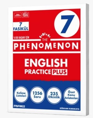 FENOMEN 7 THE PHENOMENON ENGLISH PRACTICE PLUS (7 FASİKÜL)