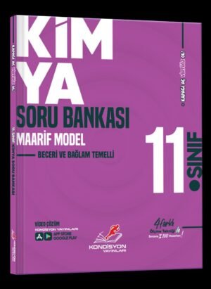 KONDİSYON - VİRTÜÖZ 11.SINIF KİMYA SORU BANKASI
