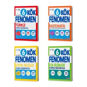 ***KAMPANYA***Fenomen 6. Sınıf Kök Soru Bankası (4 Kitap)