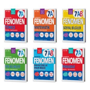 Fenomen 7. Sınıf A Serisi (6 Kitap)