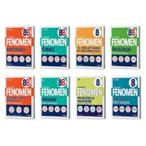 ***KAMPANYA***FENOMEN 8.SINIF (B) SERİSİ 8 KİTAP