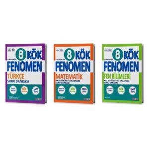 ***KAMPANYA***Fenomen 8. Sınıf Kök Soru Bankası (3 Kitap)